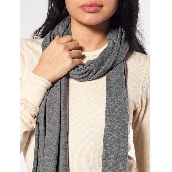 NEW American Apparel Tri-Blend Scarf Athletic Grey - Picture 1 of 10